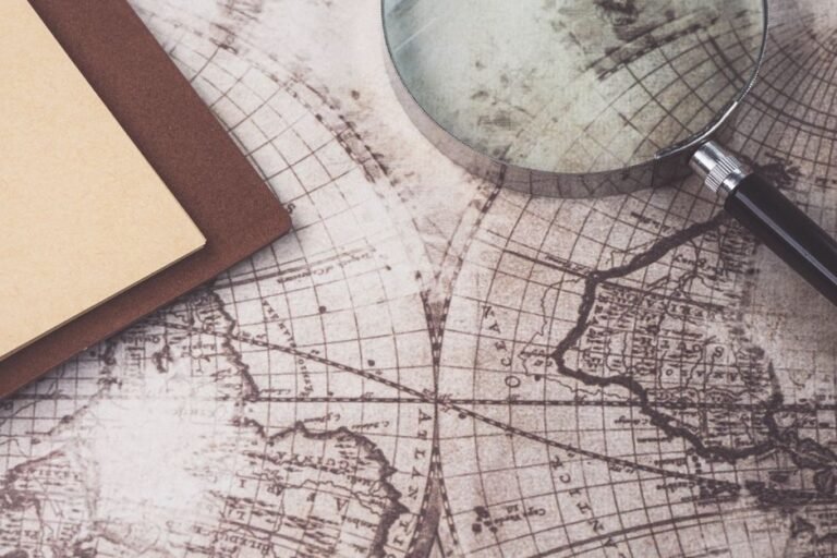 map planning notebook