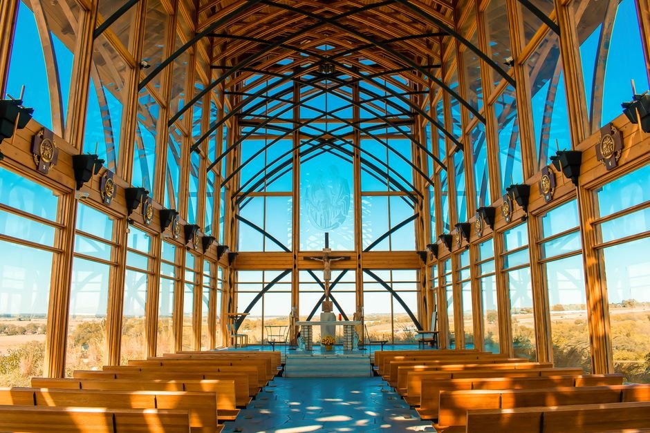 quiet chapel interior